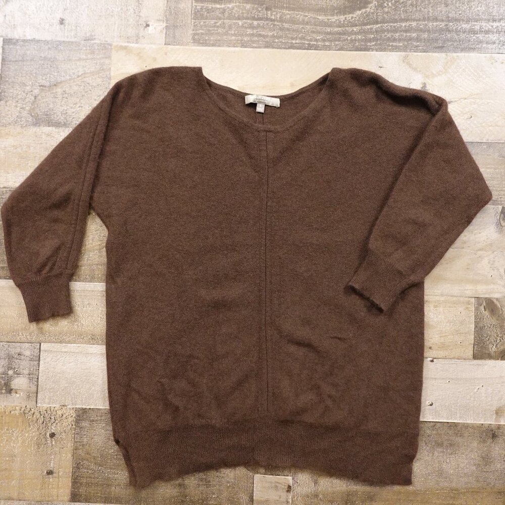 Neiman Marcus 100% Cashmere‎ Sweater – Size Small – Chocolate Brown